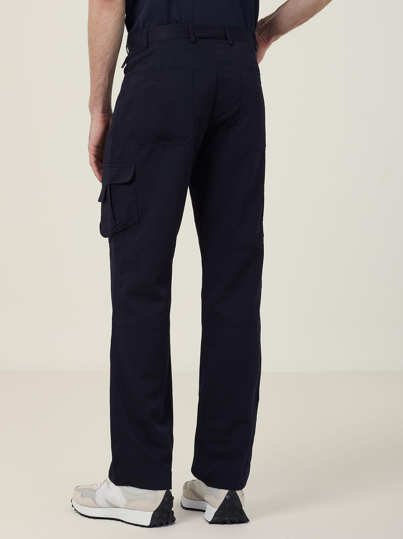 NNT CATCLD Poly Viscose Gaberdine Flex Waist Cargo Pant Mens – product photo