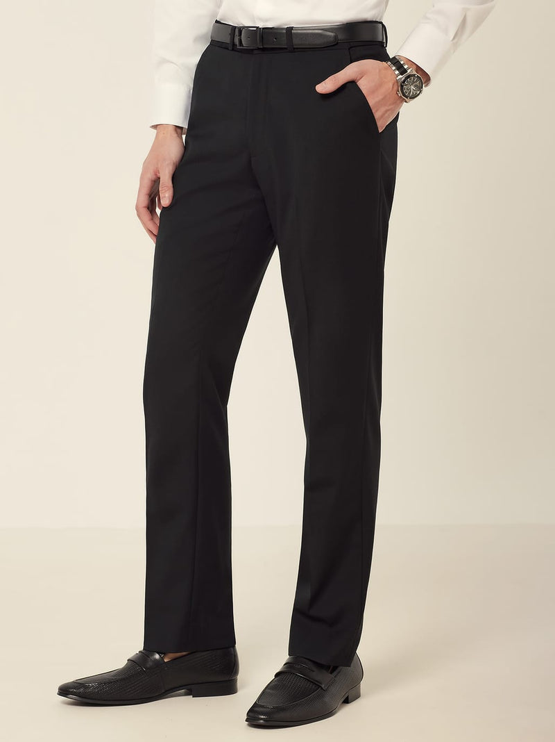NNT CATCPA Wool Blend Twill Secret Waist Tailored Pant Mens – product photo