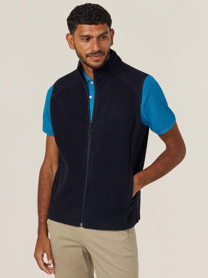NNT CATF2L Polar Fleece Zip Vest Mens – product photo