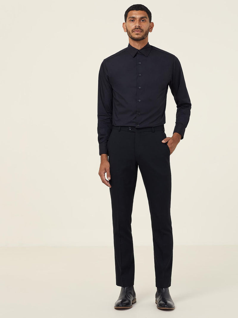 NNT CATJ4B Poplin Long Sleeve Shirt Mens – product photo