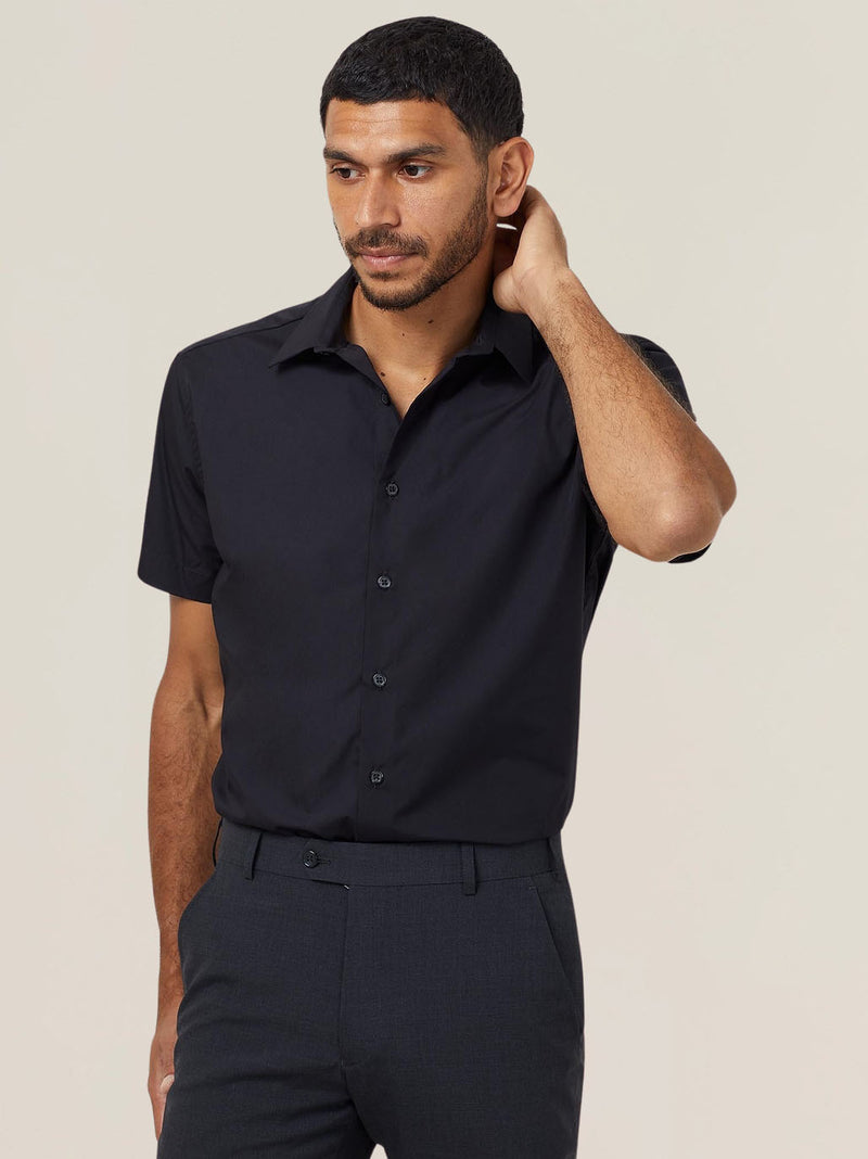 NNT CATJ8X Poplin Short Sleeve Shirt Mens – product photo