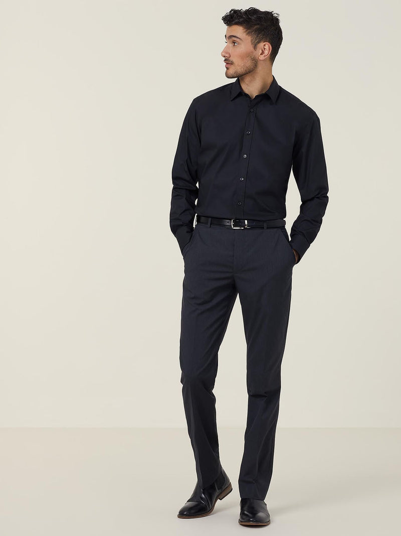 NNT CATJDD Avignon Stretch Long Sleeve Shirt Mens – product photo