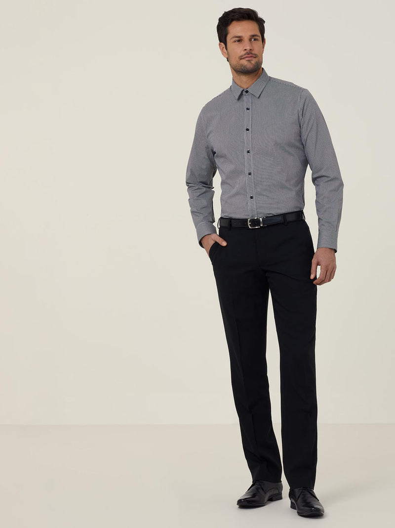 NNT CATJDF Avignon Long Sleeve Shirt - Slim Fit Mens – product photo