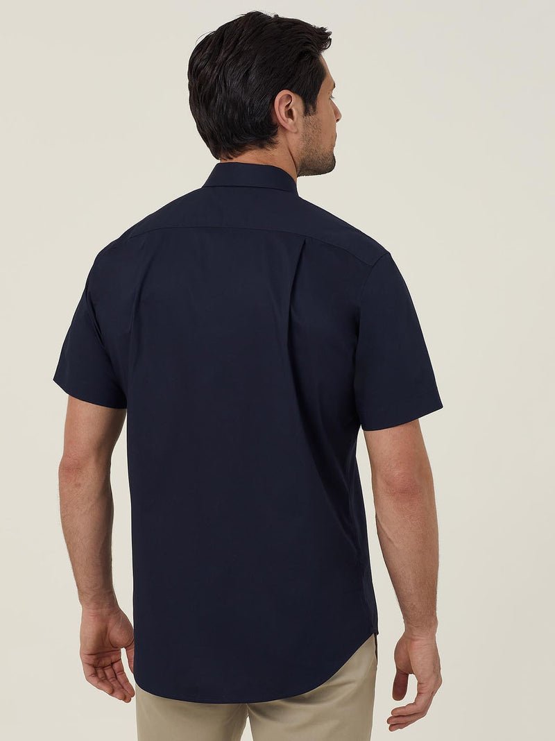 NNT CATJDN Avignon Stretch Short Sleeve Shirt Mens – product photo