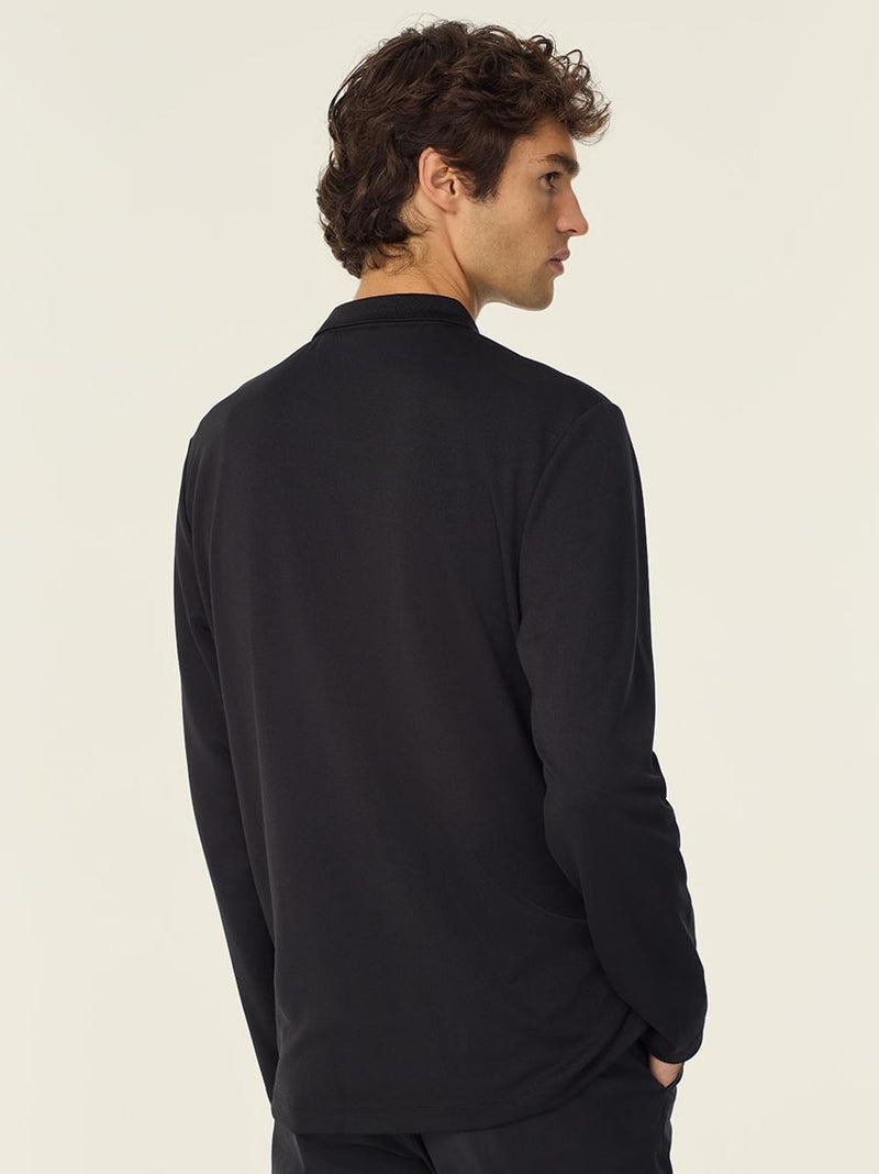 NNT CATJQM Antibacterial Polyface Long Sleeve Polo Mens – product photo