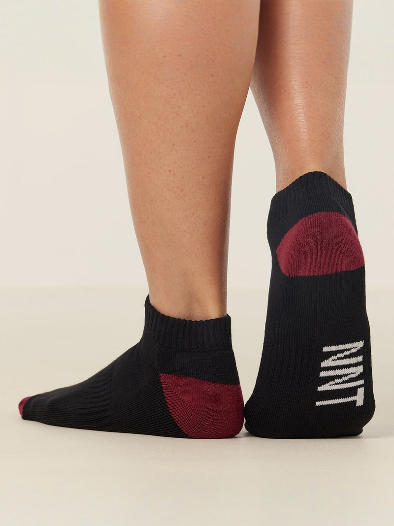 NNT CATKDN Bamboo Contrast Heel Sports Ankle Socks Unisex – product photo