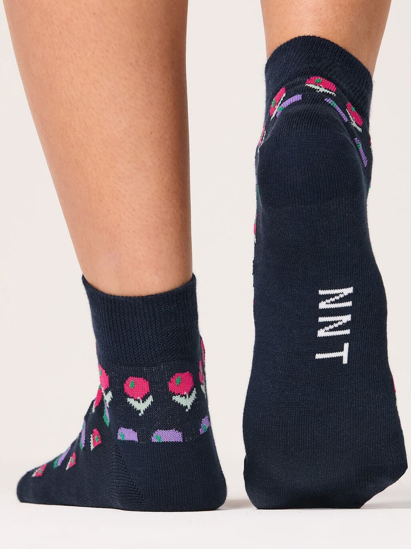 NNT CATKZC Blossom Bliss Ankle Sock Unisex – product photo