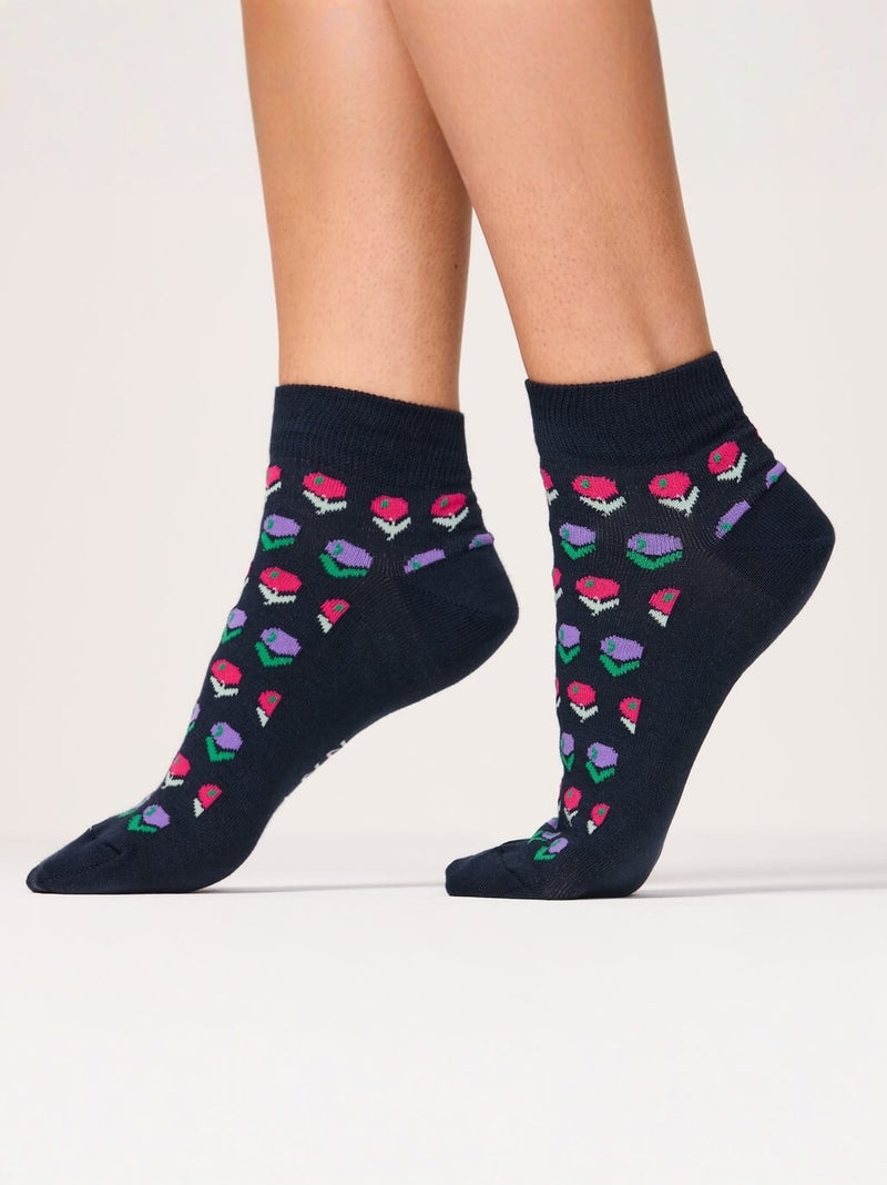 NNT CATKZC Blossom Bliss Ankle Sock Unisex – product photo