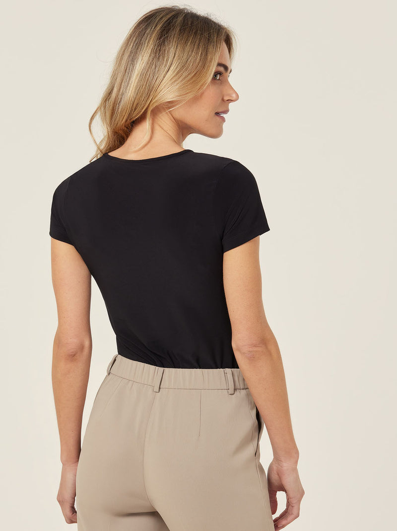 NNT CATU64 Soft Jersey Short Sleeve Round Neck T-Top Ladies – product photo