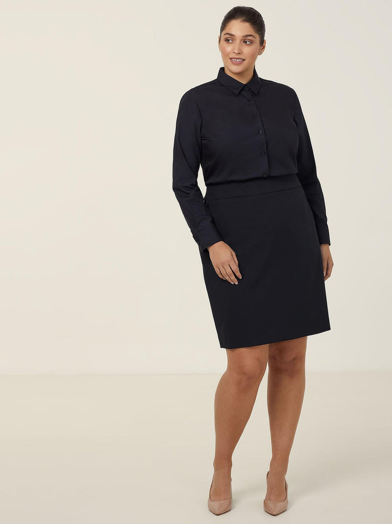 NNT CATU67 Poplin Long Sleeve Shirt Ladies – product photo