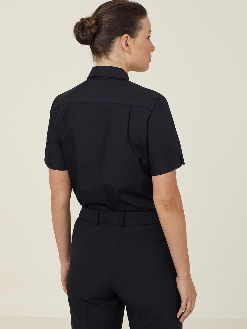 NNT CATU8H Poplin Short Sleeve Shirt Ladies – product photo