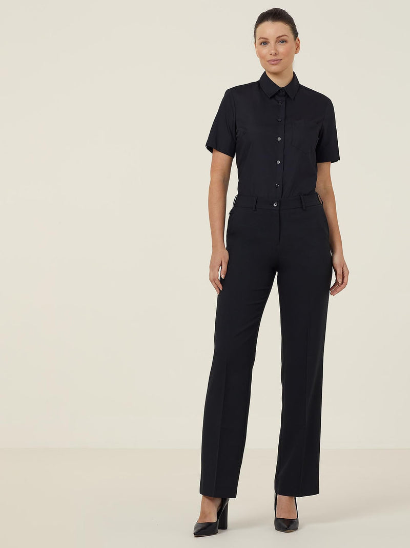 NNT CATU8H Poplin Short Sleeve Shirt Ladies – product photo
