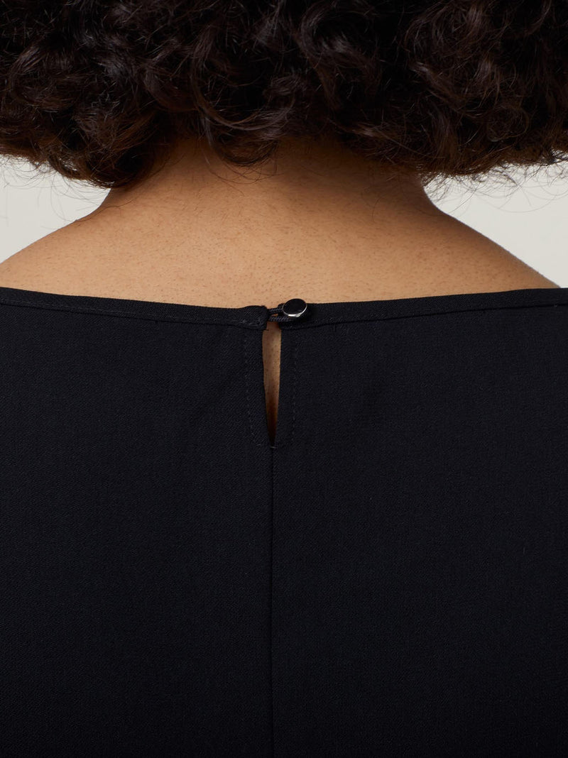 NNT CATUCM Heavy Stretch Georgette Long Sleeve Blouse Ladies – product photo