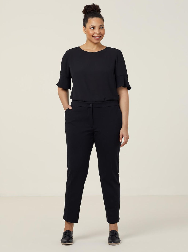 NNT CATUK4 Georgie Fluted Sleeve Top Ladies – product photo