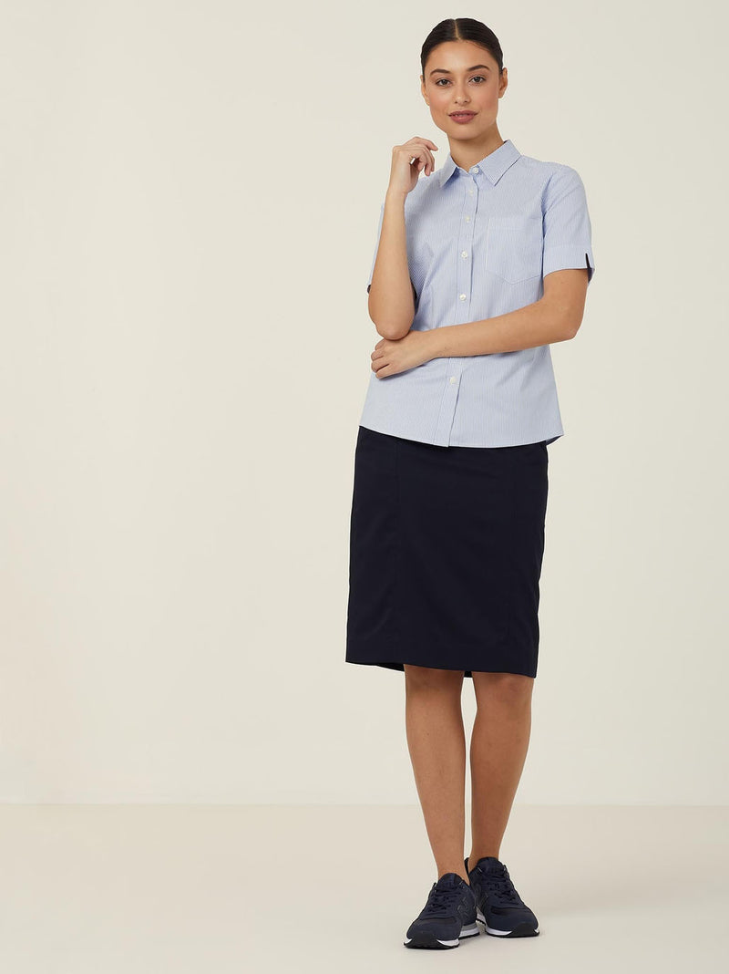 NNT CATUK5 Avignon Cotton Rich Short Sleeve Shirt Ladies – product photo