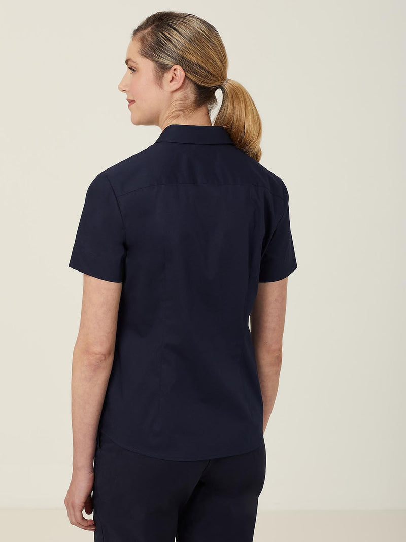 NNT CATUK8 Avignon Stretch Short Sleeve Slim Shirt Ladies – product photo