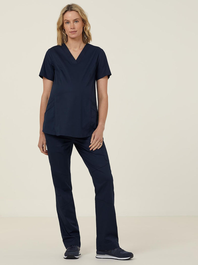 NNT CATULJ Next-Gen Antibacterial Active Maternity Scrub Top Ladies – product photo