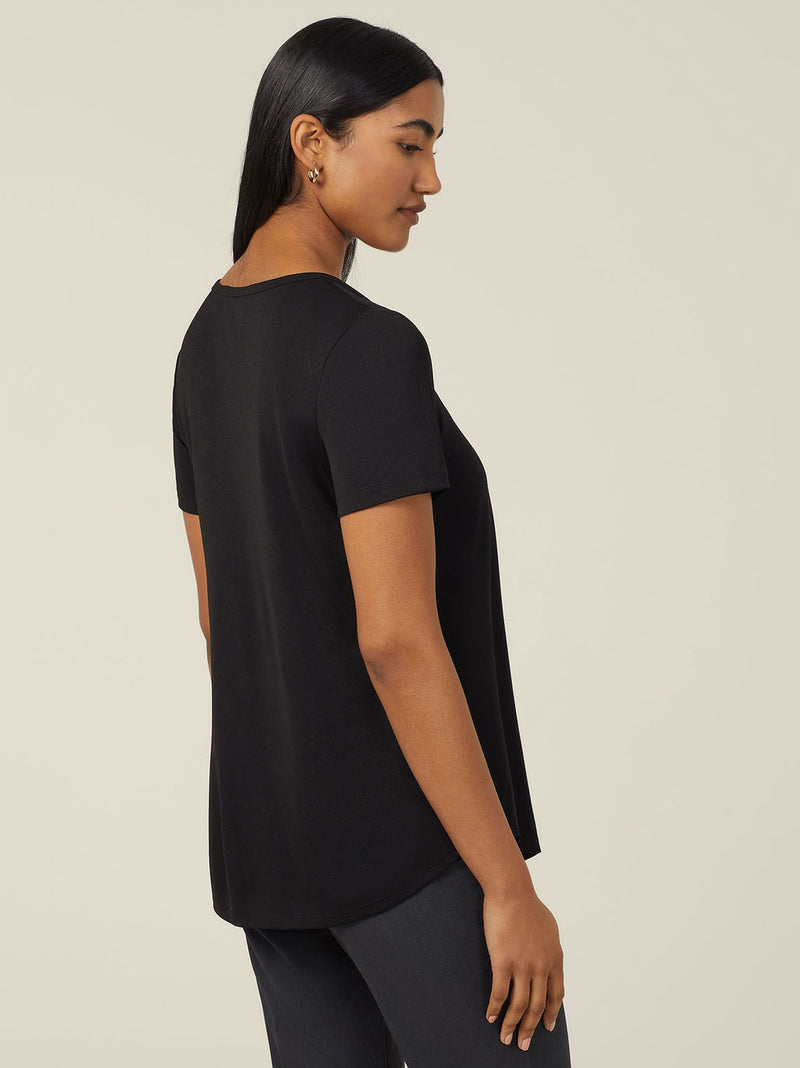 NNT CATUQW Matt Jersey Short Sleeve Swing Top Ladies – product photo