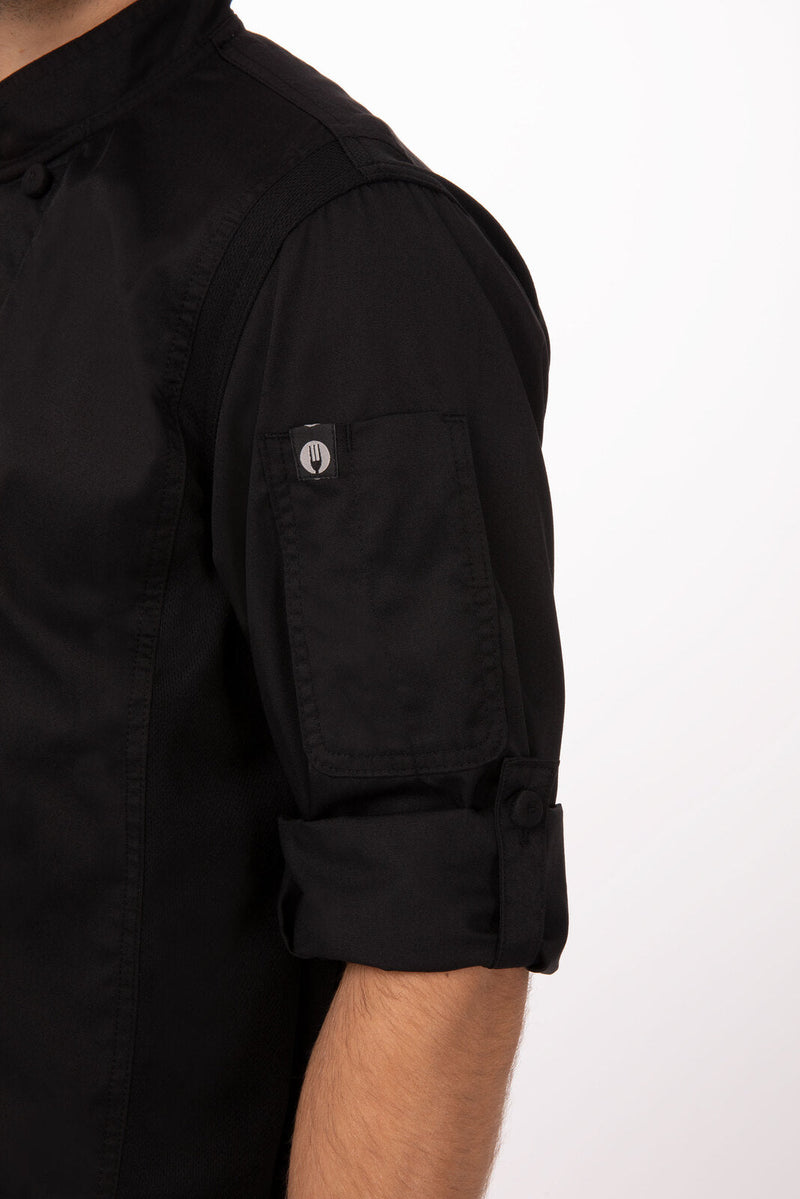 Chef Works CBC01 Bowden Men's Chef Jacket – product photo