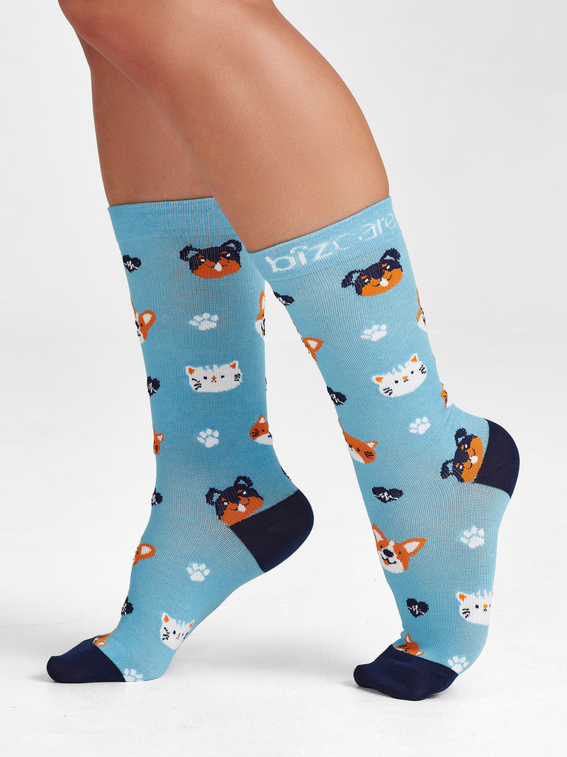 Inaura CCS149U Happy Feet Comfort Socks Unisex 4