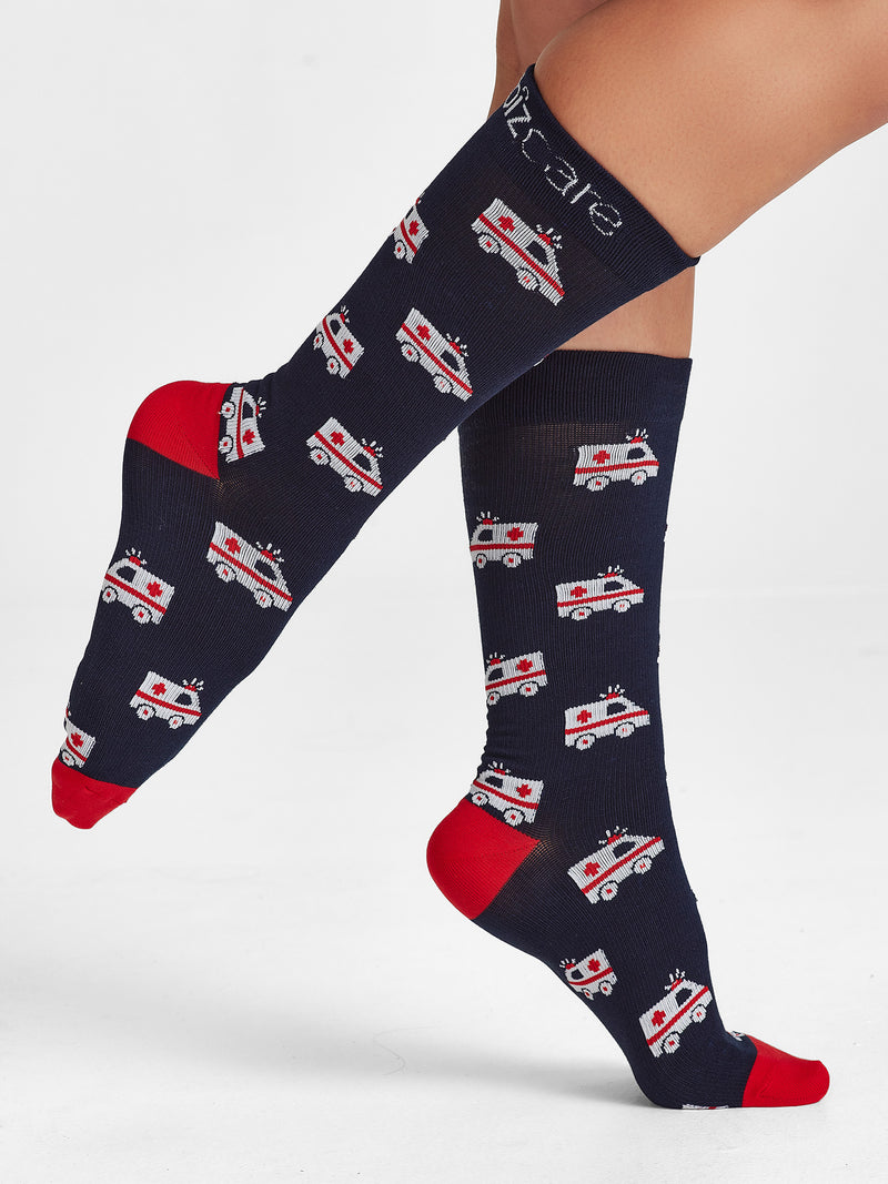 Inaura CCS149U Happy Feet Comfort Socks Unisex 3
