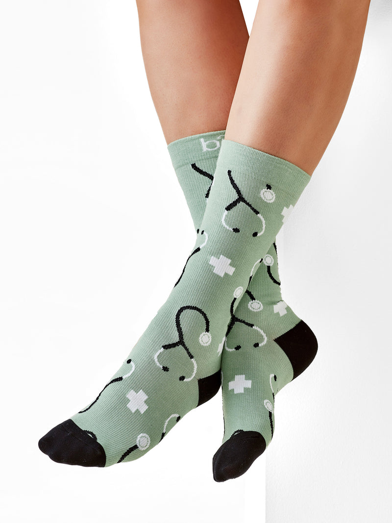 Inaura CCS149U Happy Feet Comfort Socks Unisex 2