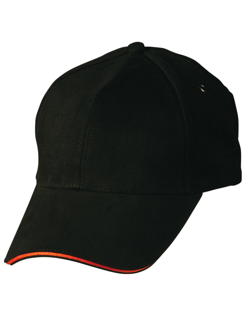 Black/Orange