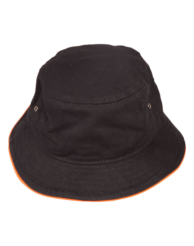 Black/Orange