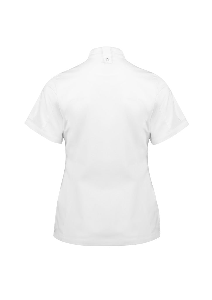 Biz Collection CH330LS Alfresco Short Sleeve Chef Jacket Ladies 2