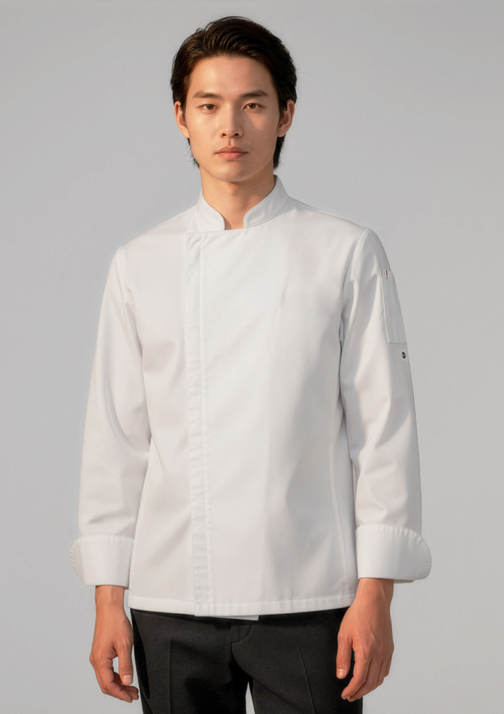 Biz Collection CH330ML Alfresco Long Sleeve Chef Jacket Mens 2
