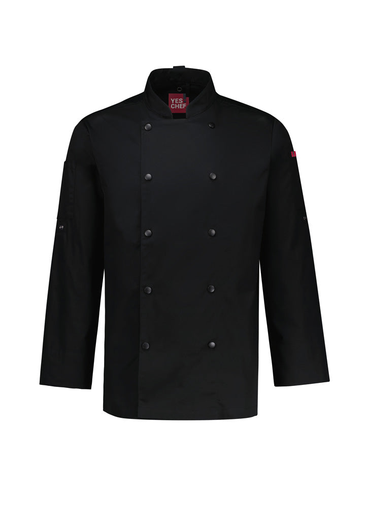 Gusto Mens Long Sleeve Chef Jacket
