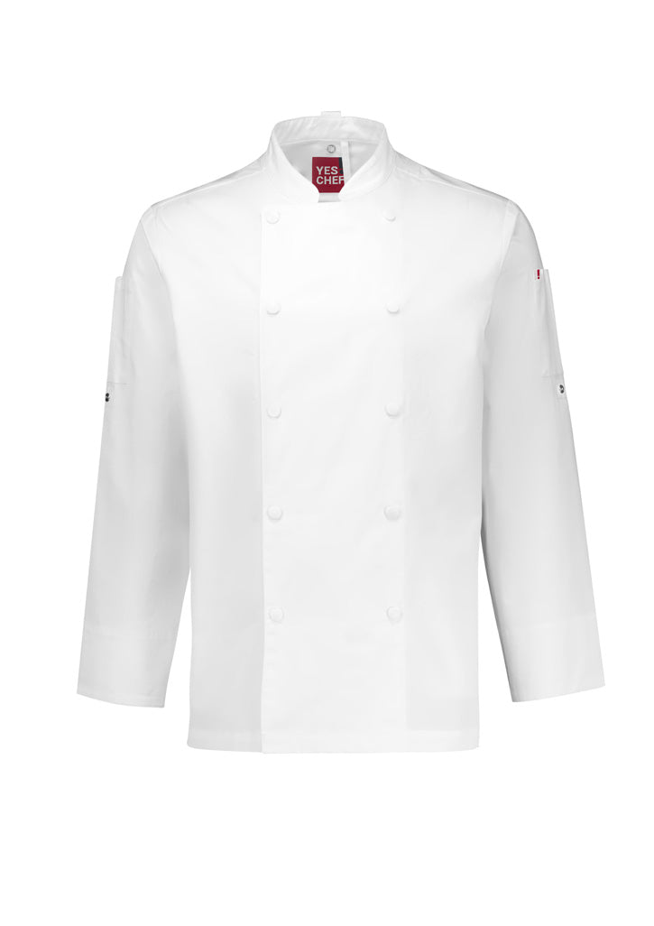 Gusto Mens Long Sleeve Chef Jacket