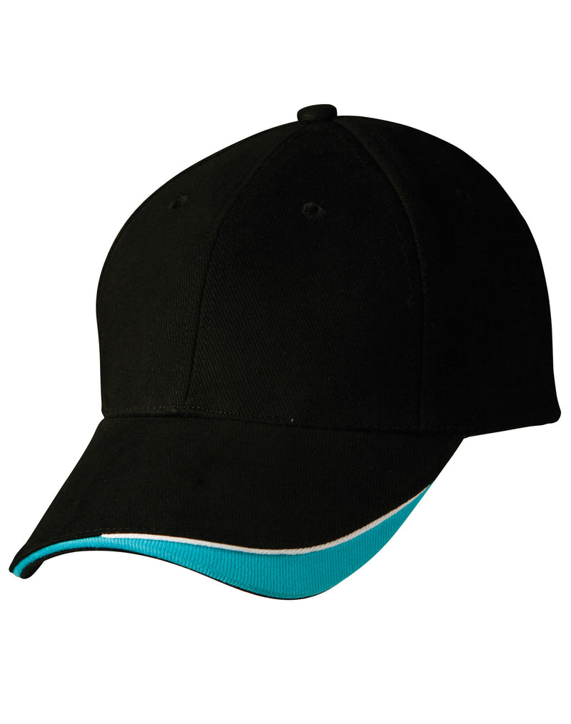 Black/White/Teal