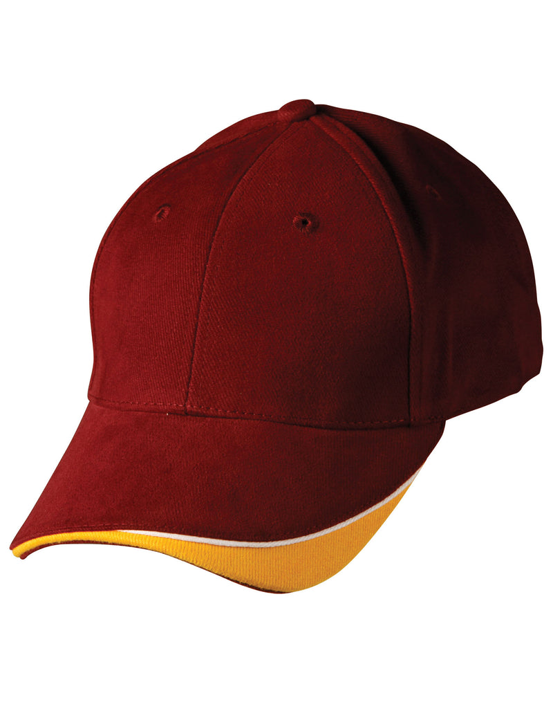 Maroon/White/Gold