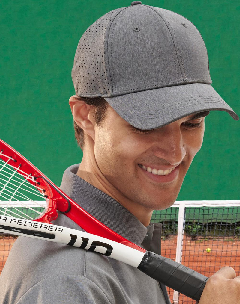Winning Spirit CH88 Four Way Stretch Laser Cut Runner's Cap