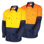 Tru Workwear CS2000 Lightweight Vented Hi-Vis Drill Shirt