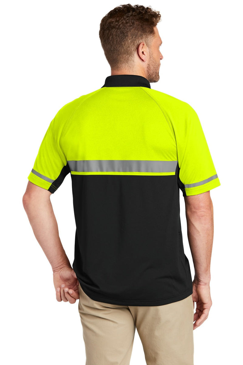 CornerStone CS423 Lightweight Snag-Proof Enhanced Visibility Polo – Hi Vis – product photo