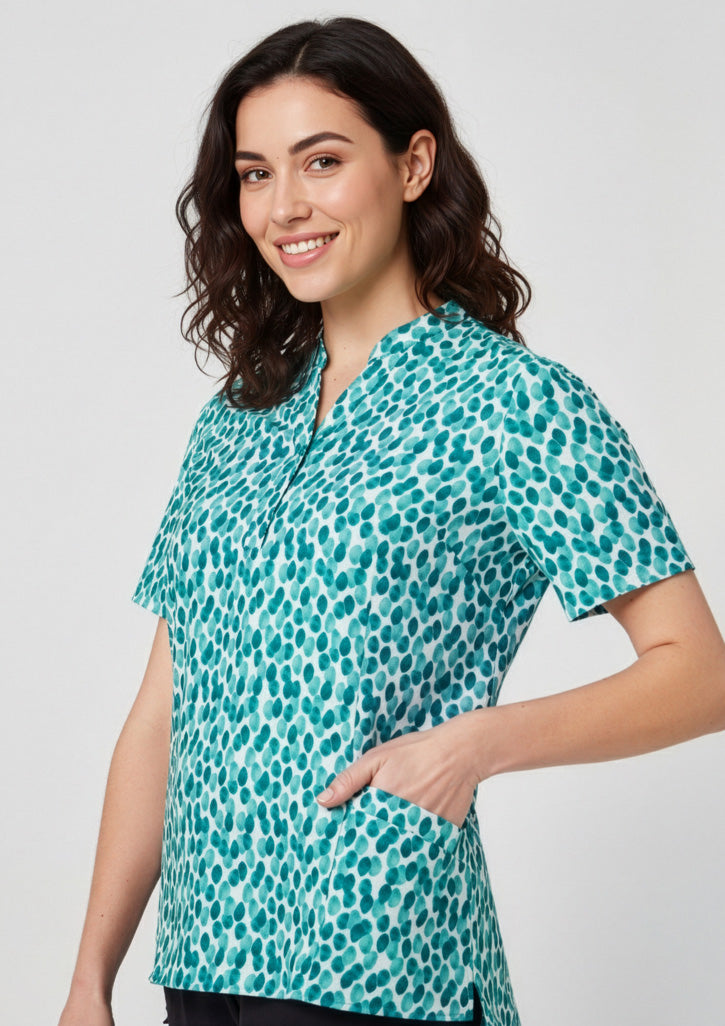 Biz Collection CS450LS Florence Stardust Print Tunic Ladies 3