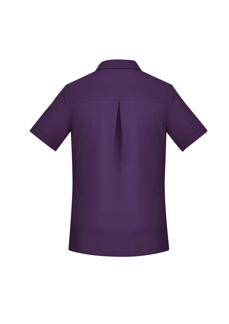 Biz Collection CS947LS Florence Plain Short Sleeve Shirt Ladies 5