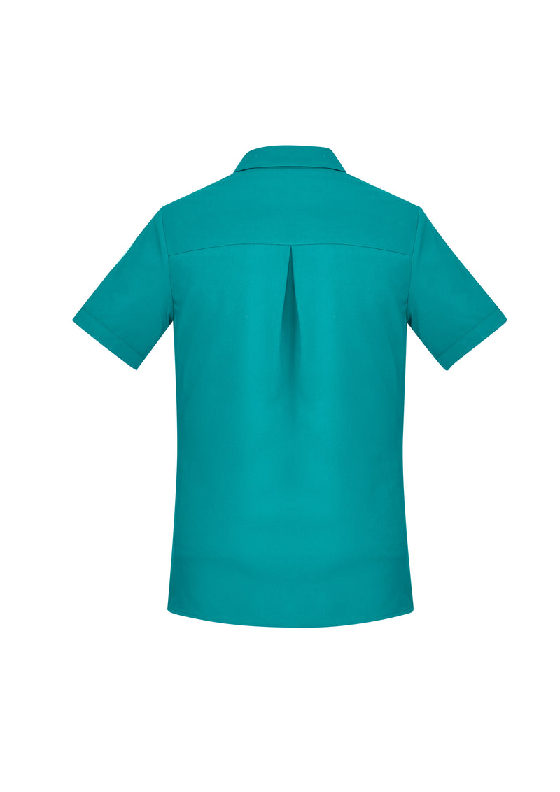 Biz Collection CS947LS Florence Plain Short Sleeve Shirt Ladies 2