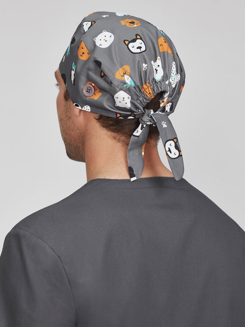 Inaura CSC245U Printed Scrub Cap Unisex 6