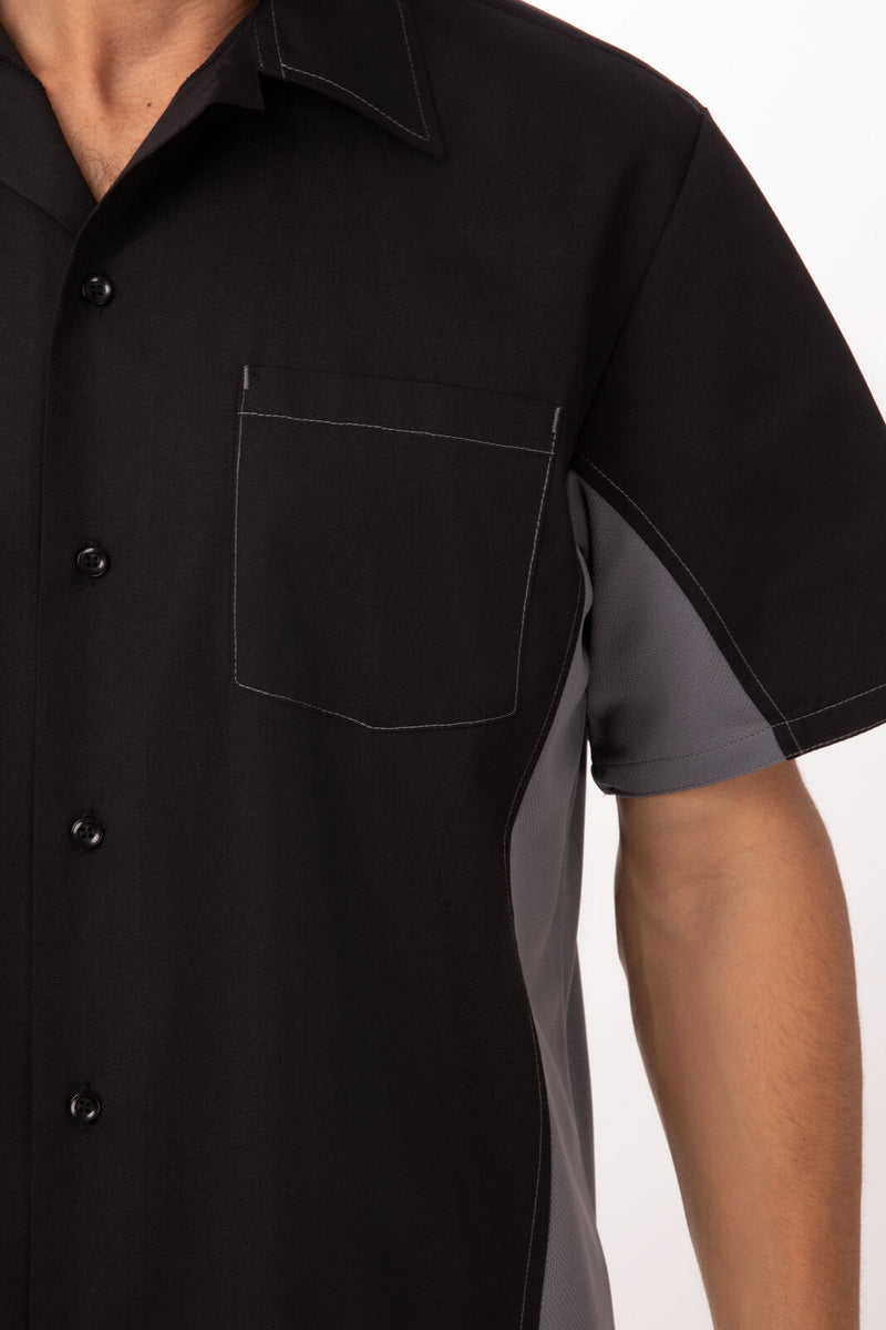 Chef Works CSMC Universal Contrast Shirt Mens – product photo