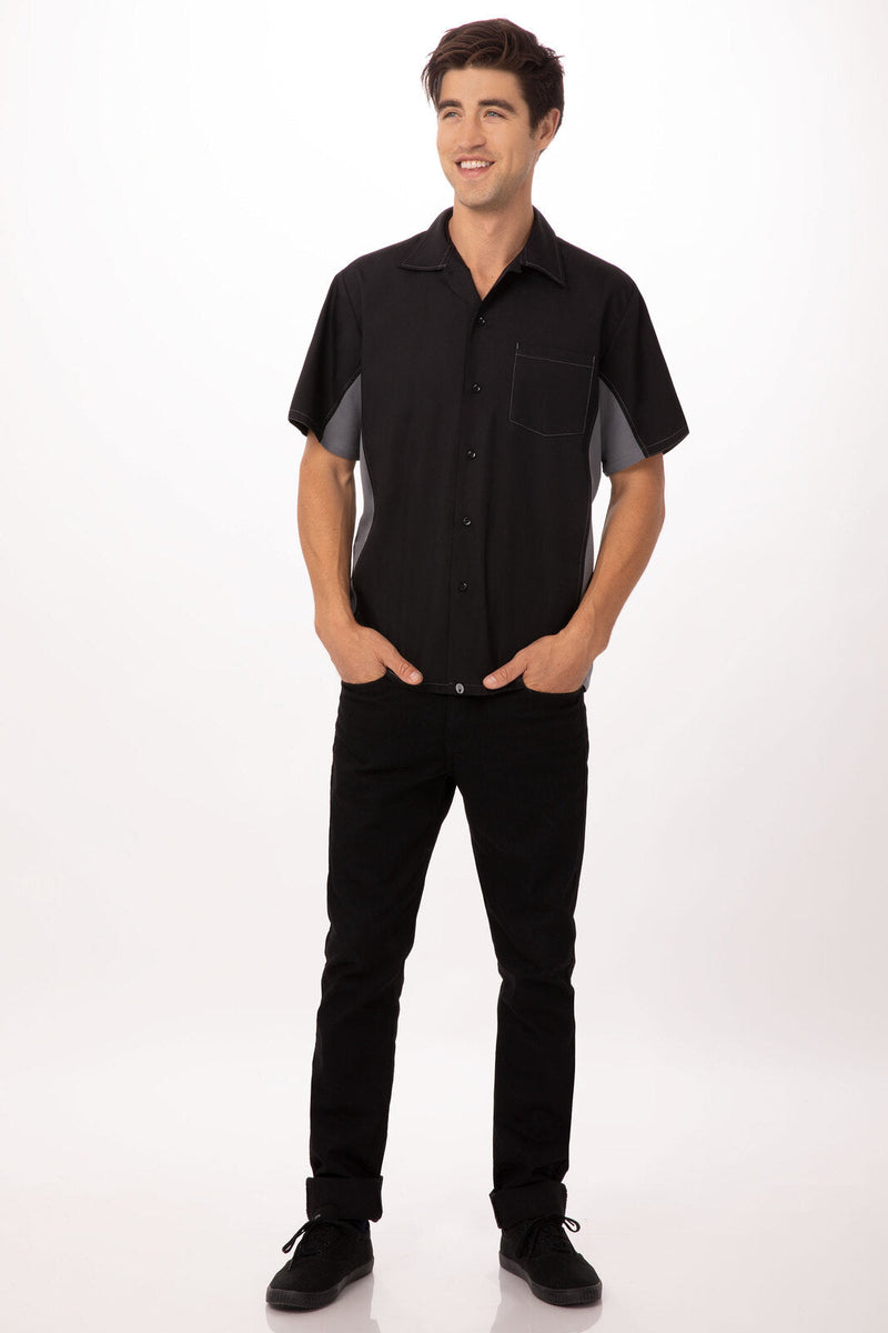Chef Works CSMC Universal Contrast Shirt Mens (4XL) – product photo