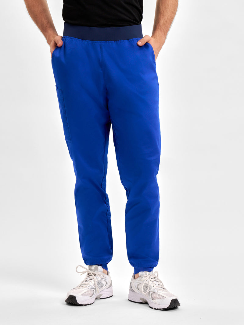 Inaura CSP042ML Riley Slim Leg Jogger Scrub Pant Mens 3