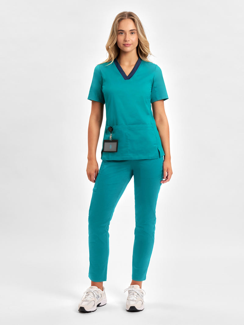 Inaura CSP047LL Riley Straight Leg Scrub Pant Ladies 5