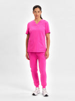Inaura CSP241LL Pink Jogger Scrub Pant Ladies