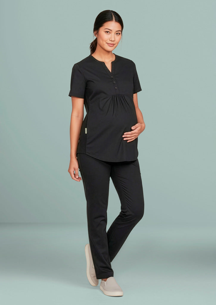Inaura CSP244LL Rose Maternity Scrub Pant Ladies 3