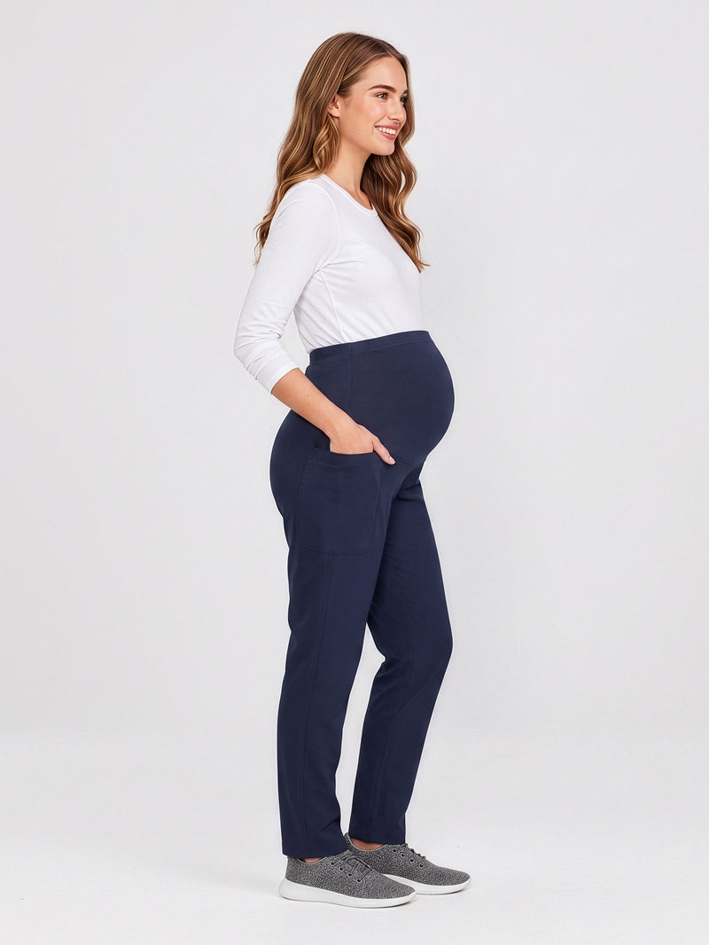 Inaura CSP244LL Rose Maternity Scrub Pant Ladies