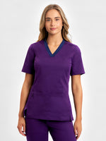 Inaura CST043LS Riley Stretch Scrub Top Ladies
