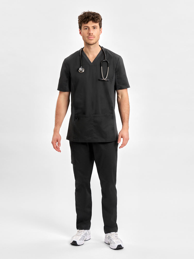 Inaura CST043MS Riley Stretch Scrub Top Mens 10